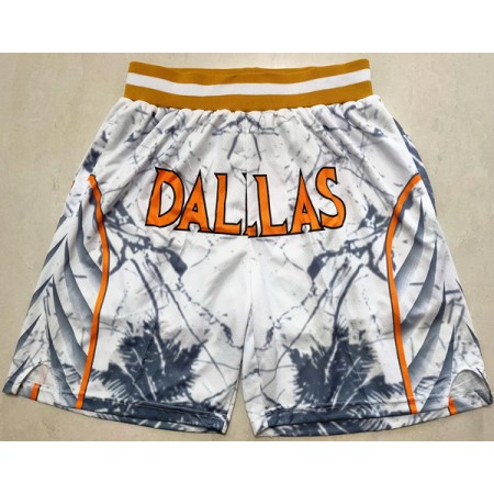 Homme Basket Dallas Mavericks Shorts à poche M001 Swingman